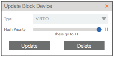 Update Block Device